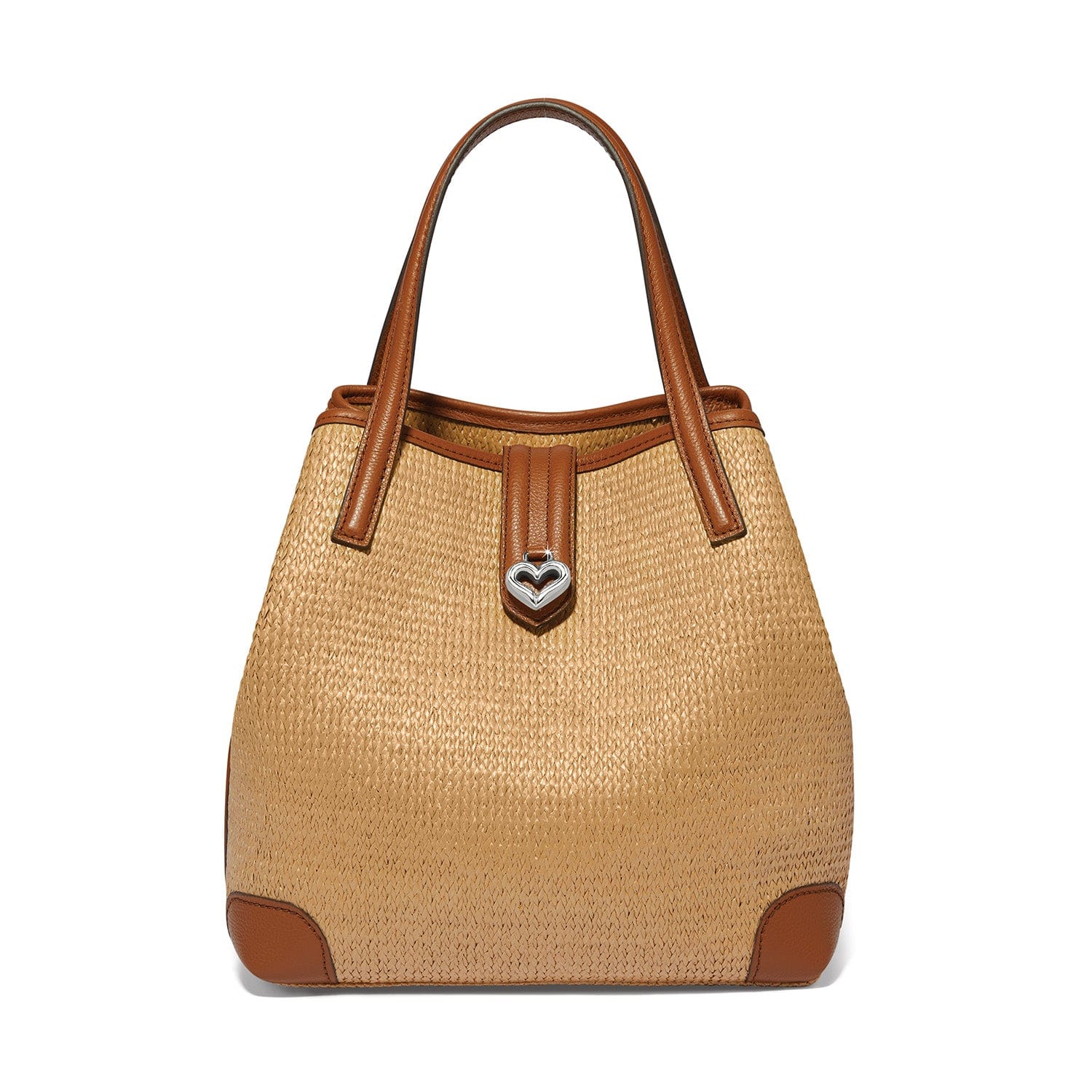 Athena Straw Large Tote - Brighton