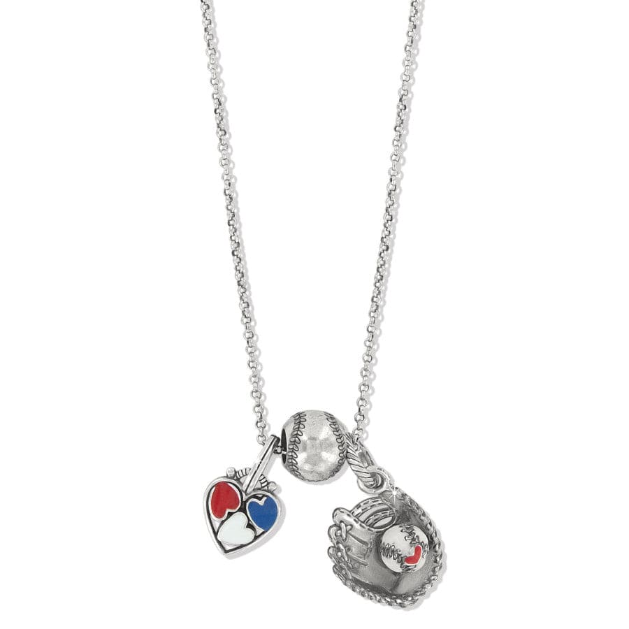 Baseball Charm Necklace - Brighton