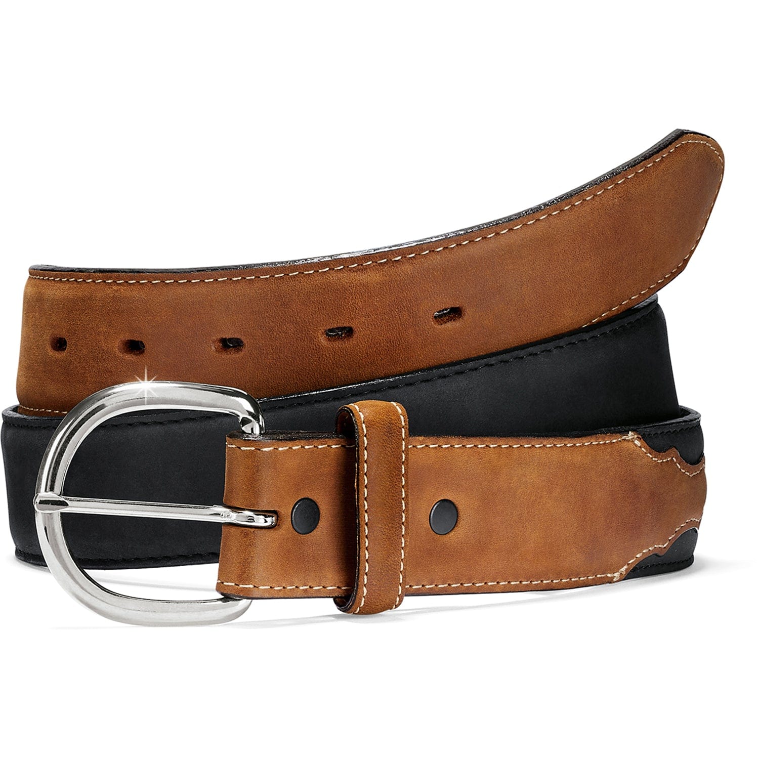 BRIGHTON★　USA VINTAGE ウエスタン　レザー　ベルト Classic Western Belt - Brighton