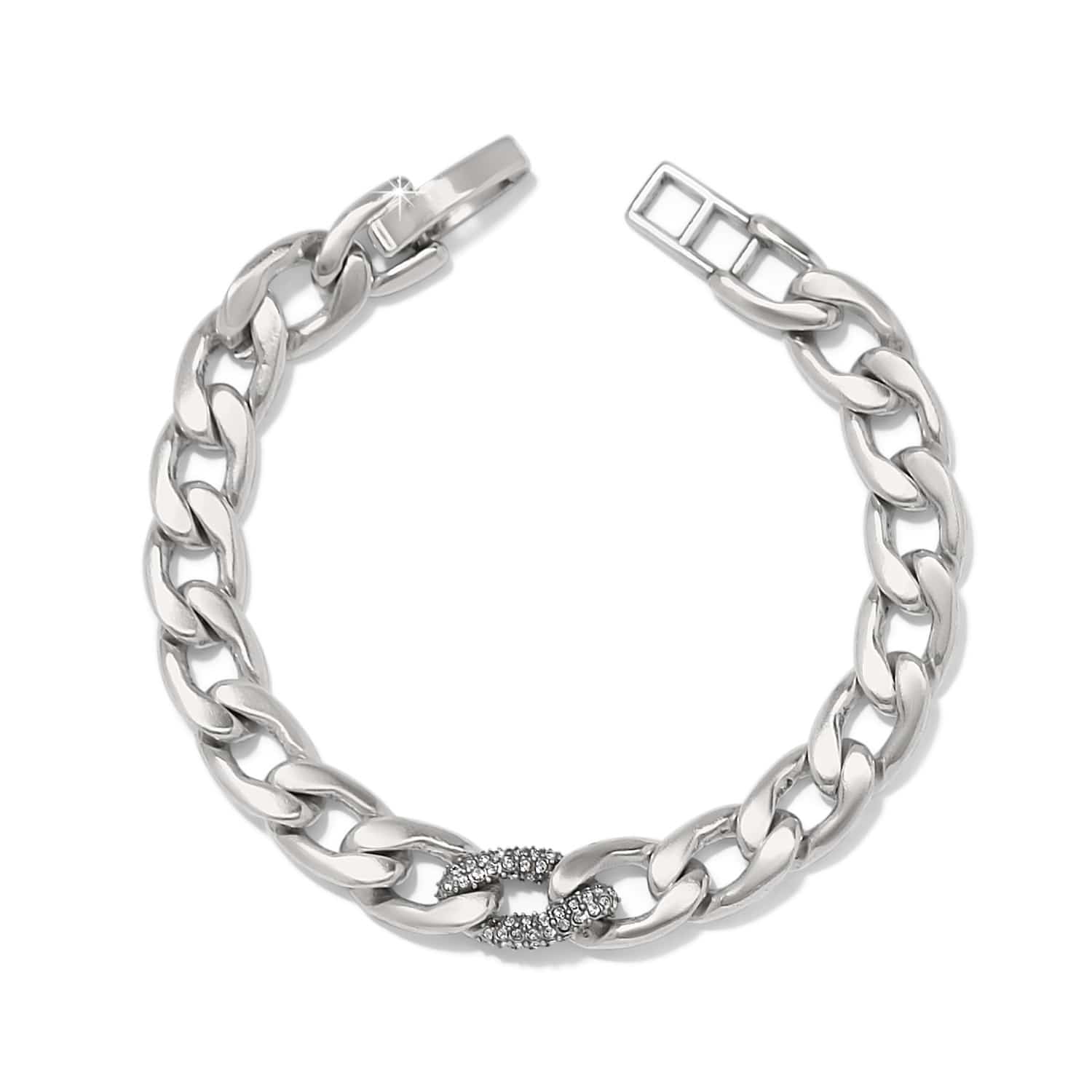 Cleo Pave Link Bracelet - Brighton