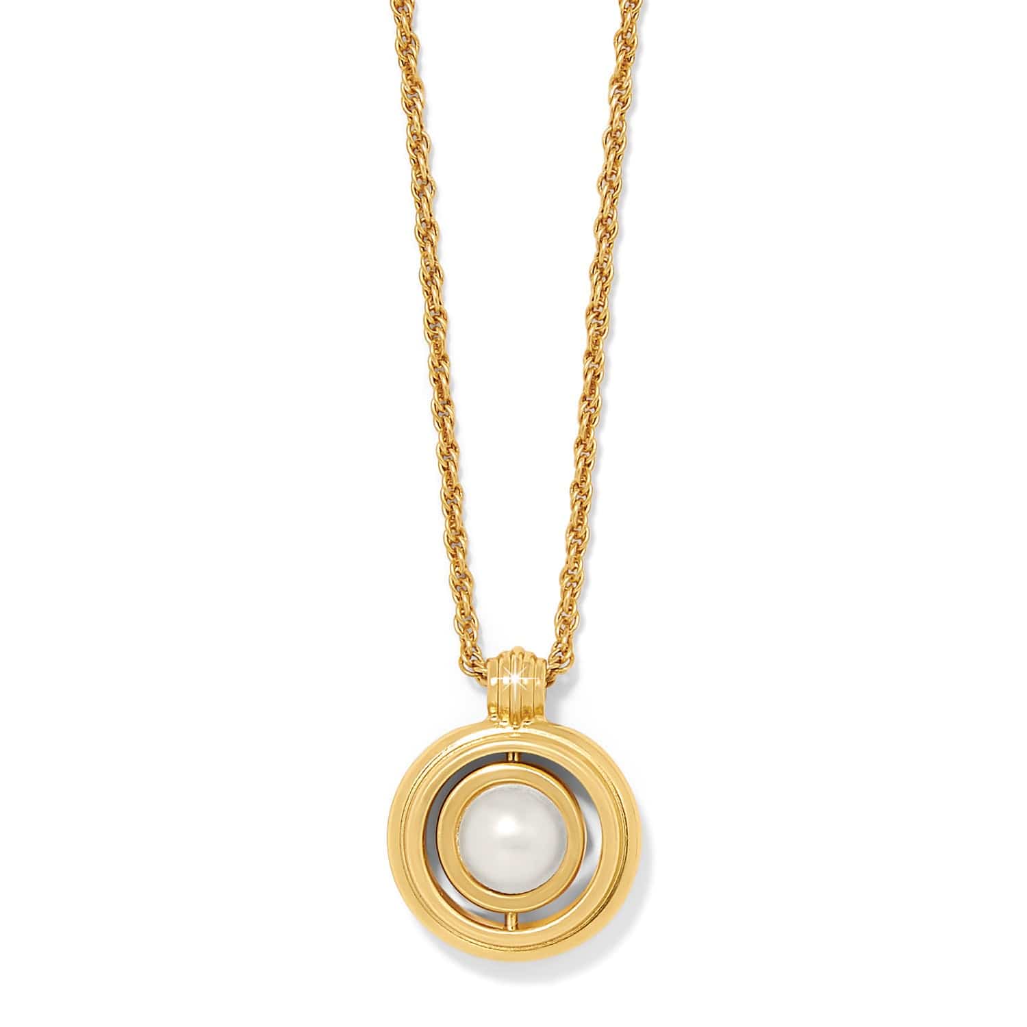 Ferrara Deco Pearl Necklace - Brighton