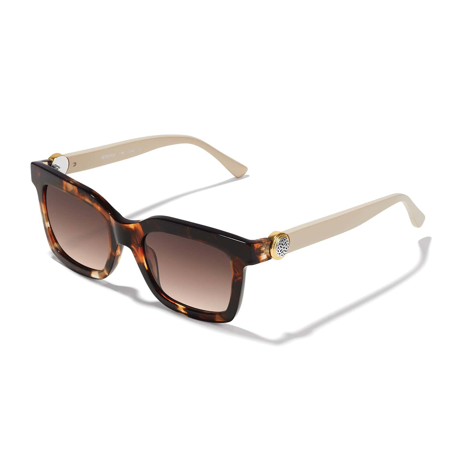 Elegant Designer Inpired Tortoise Brown Sunglasses with Gold Woven  Accents BOTTEGA VENETA EYEWEAR Oval-frame acetate tortoiseshell  main image 3