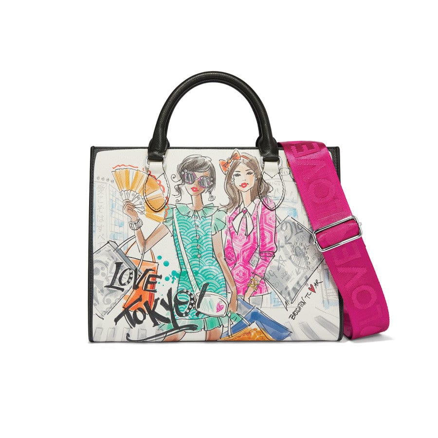 From Tokyo With Love Large Tote - Brighton