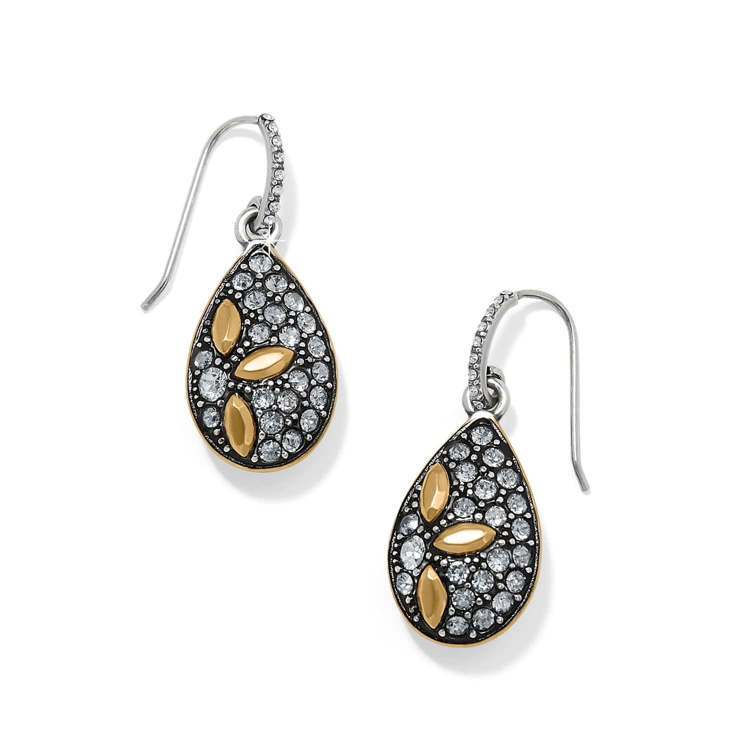 Garden Of Love Teardrop French Wire Earrings - Brighton