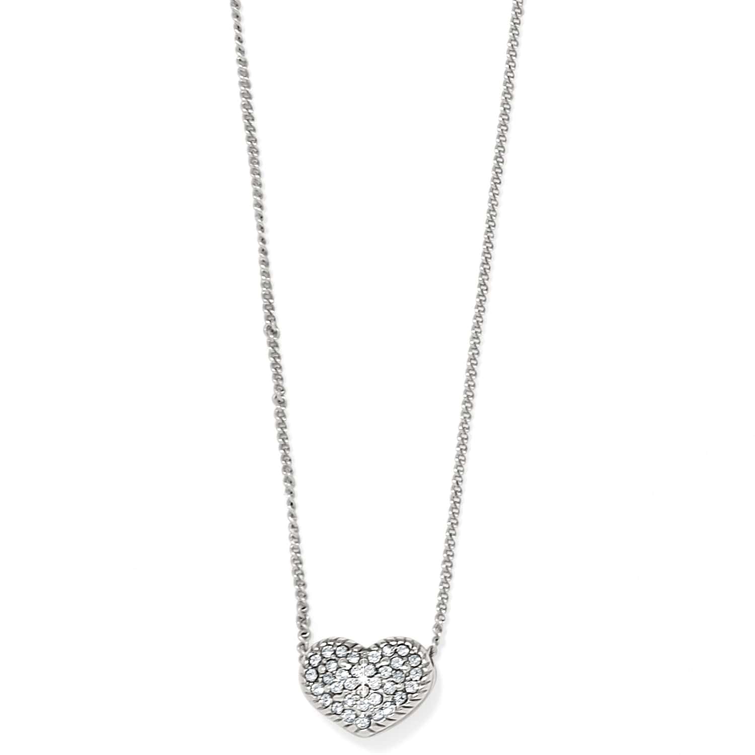 Illumina Celeste Heart Petite Necklace - Brighton Illumina Celeste Heart Petite Necklace - Brighton