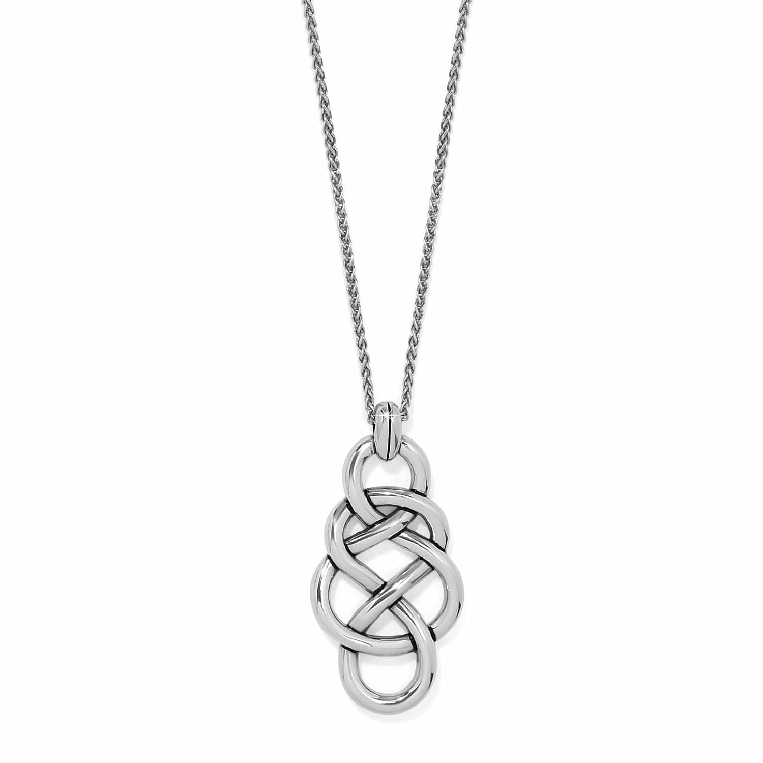 Interlok Braid Pendant Necklace - Brighton