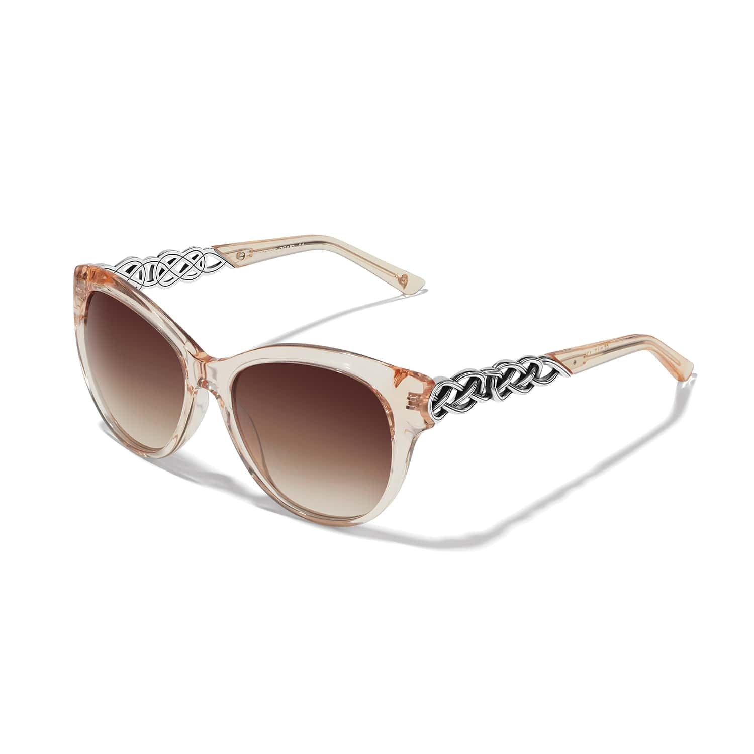 Brighton Interlock Braided Tortoise Style Sunglasses with Gradient Lenses Interlok Braid Sunglasses - Brighton main image 2