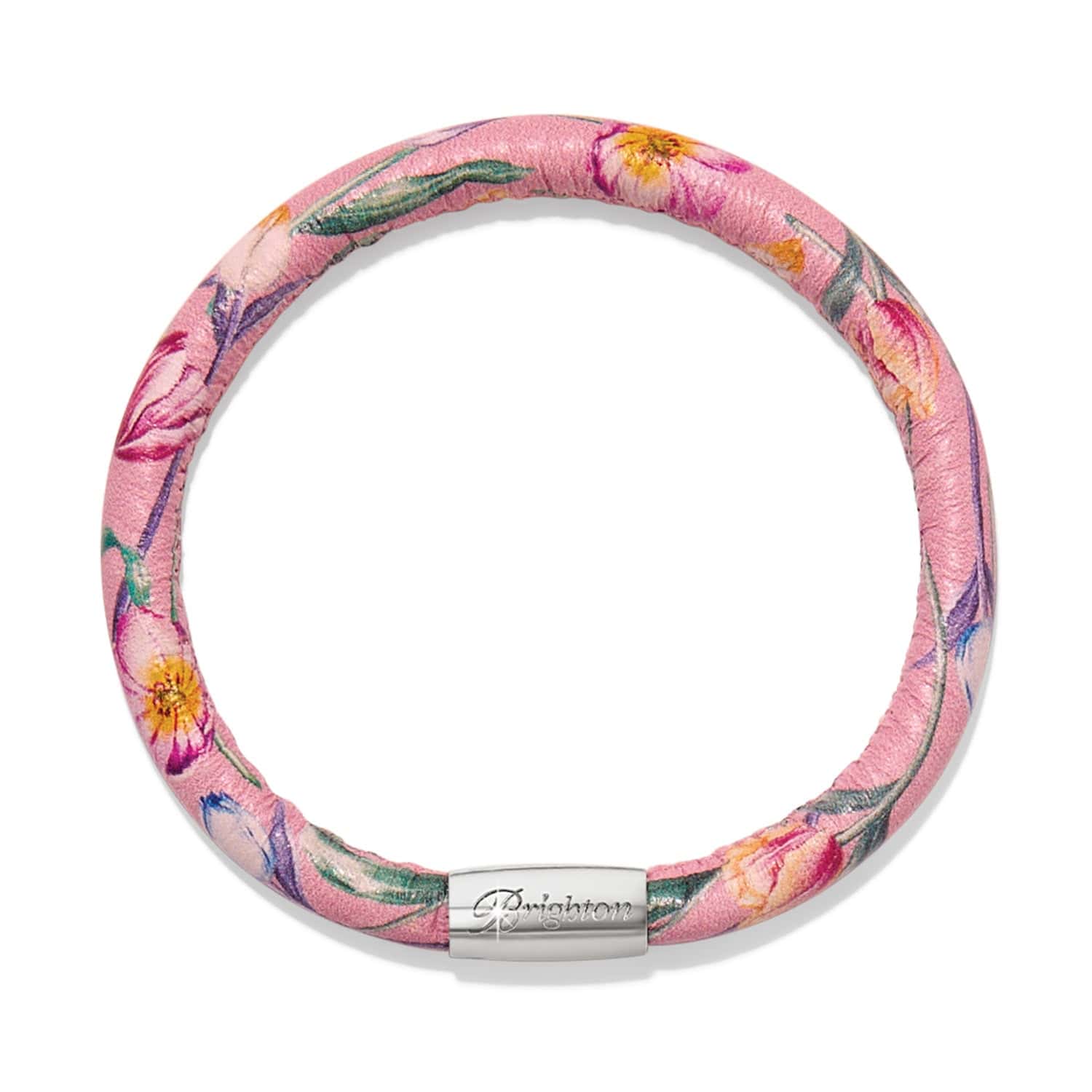 La Tulipe Petal Pink Woodstock Bracelet - Brighton