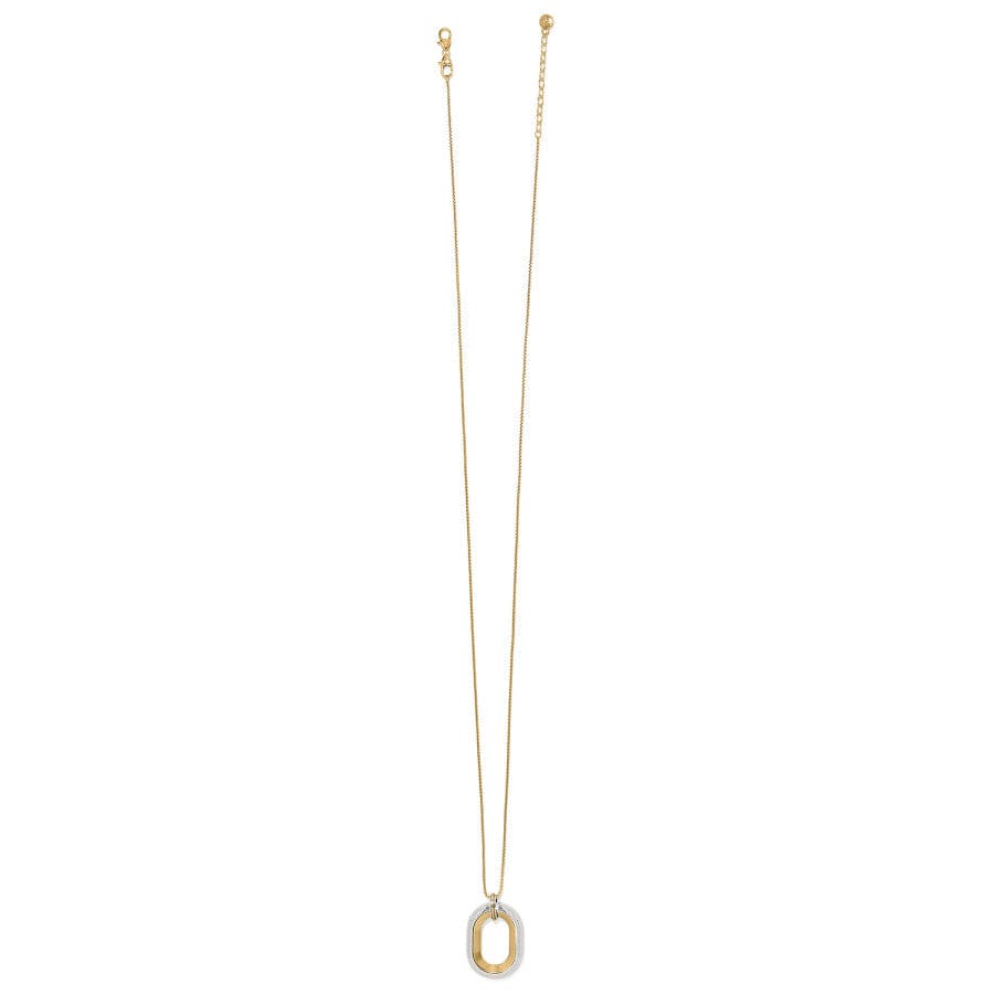 Medici Two Tone Convertible Necklace silver-gold 3