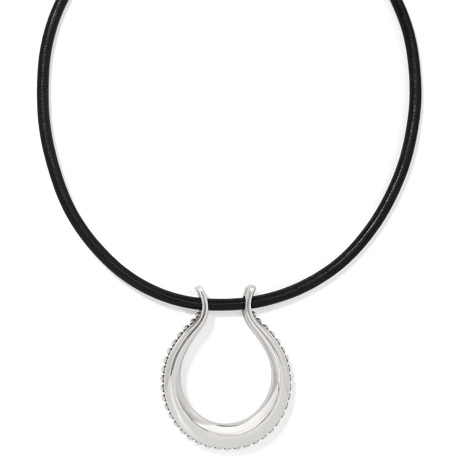 Pretty Tough Arch Leather Necklace - Brighton