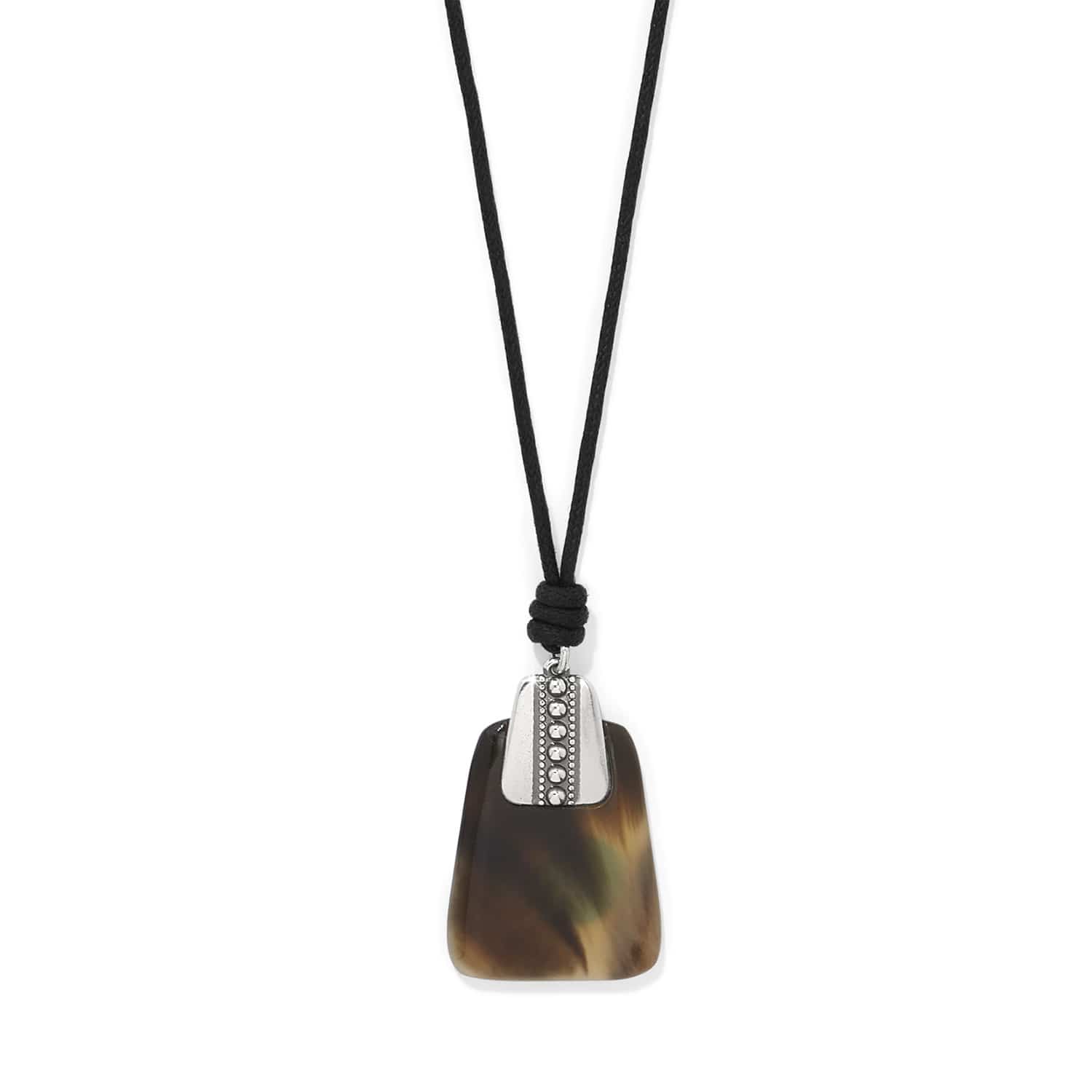 アクセサリー UNUSED UH0317 necklace Pretty Tough Horn Petite Necklace - Brighton