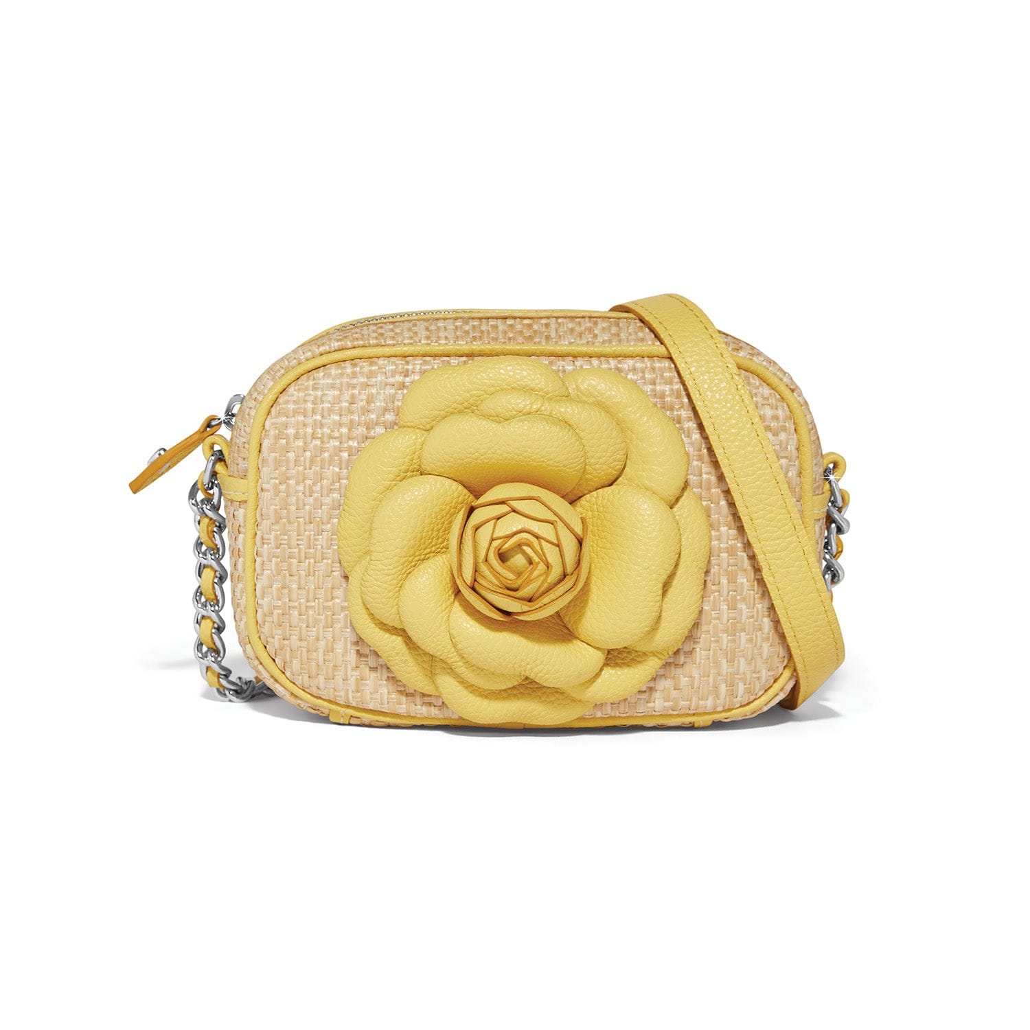 COZ ポシェットフラワーバッグ Rosie Straw Camera Bag - Brighton