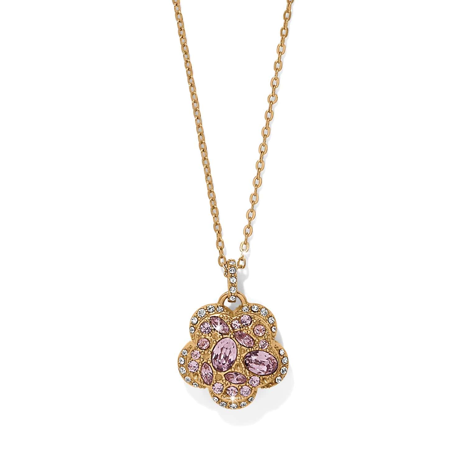 Trust Your Journey Flower Necklace - Brighton