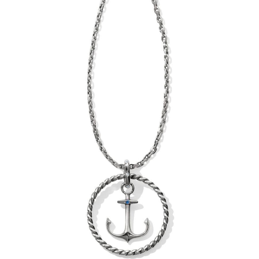 Heritage D-Link Gold-Tone Stainless Steel Anchor Chain Necklace