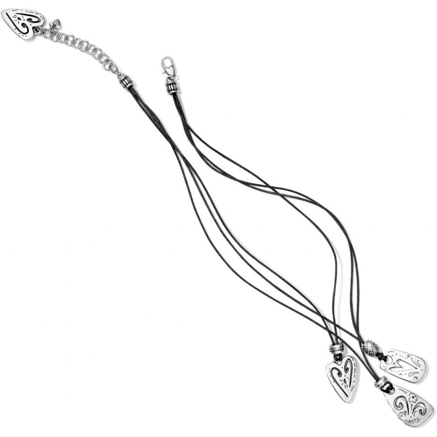Brazilian Multi Charm Necklace silver 2