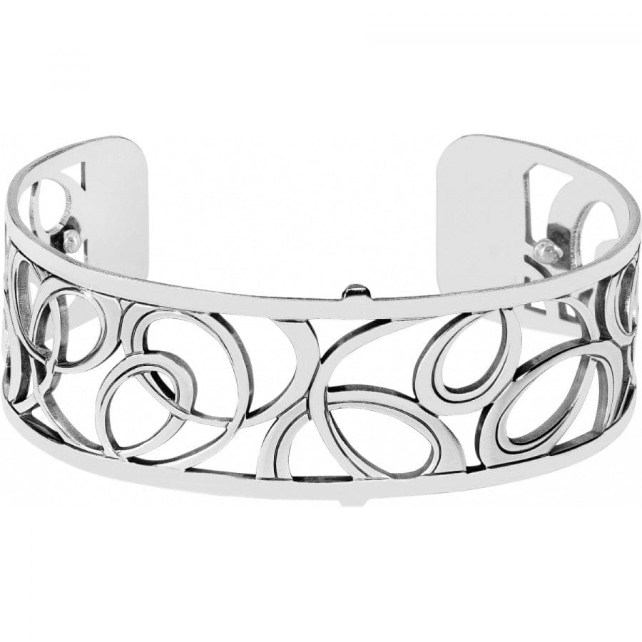 Christo Vienna Narrow Cuff Bracelet silver 1