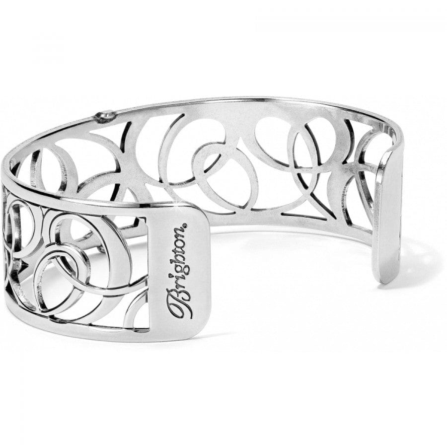 Christo Vienna Narrow Cuff Bracelet silver 2