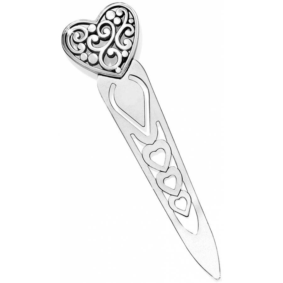 Contempo Heart Bookmark silver 2