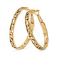 Contempo Large Hoop Earrings in gold