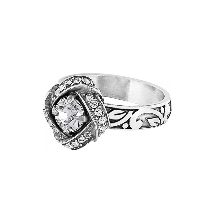 Eternity Knot Ring silver 2