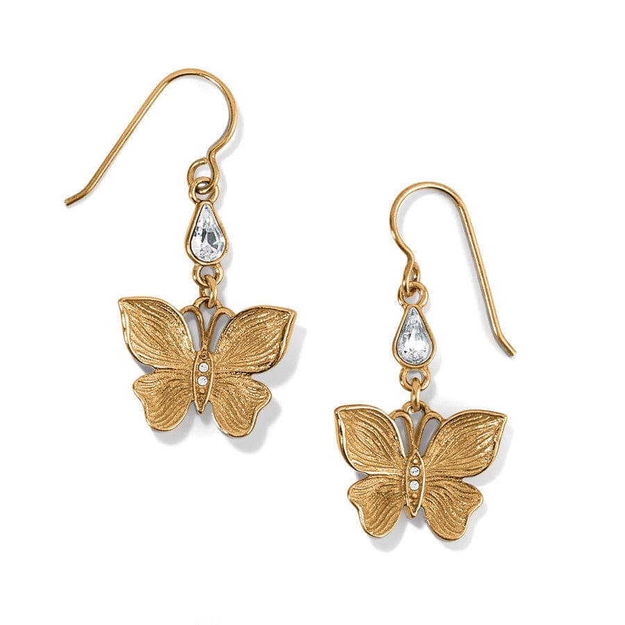 Everbloom Flutter French Wire Earrings gold 1