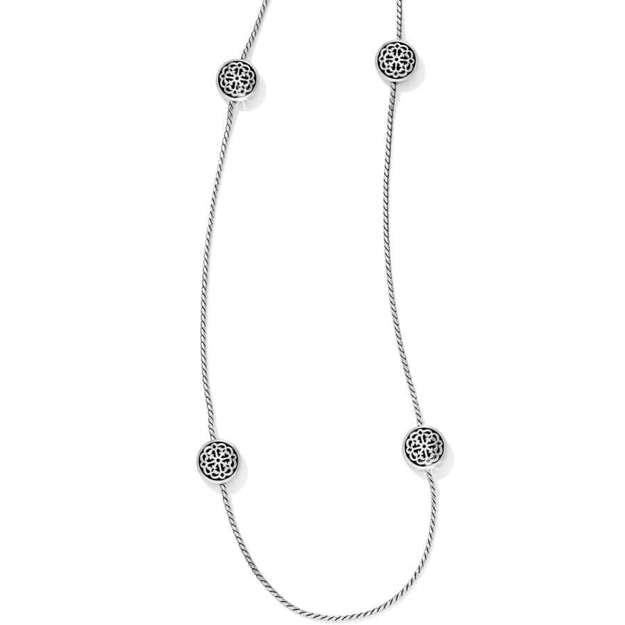 Ferrara Petite Long Necklace silver 1