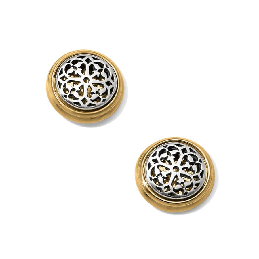 Ferrara Two Tone Post Earrings - Brighton