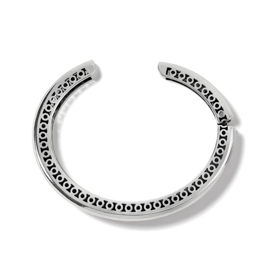 Inner Circle Double Hinged Bangle silver 4