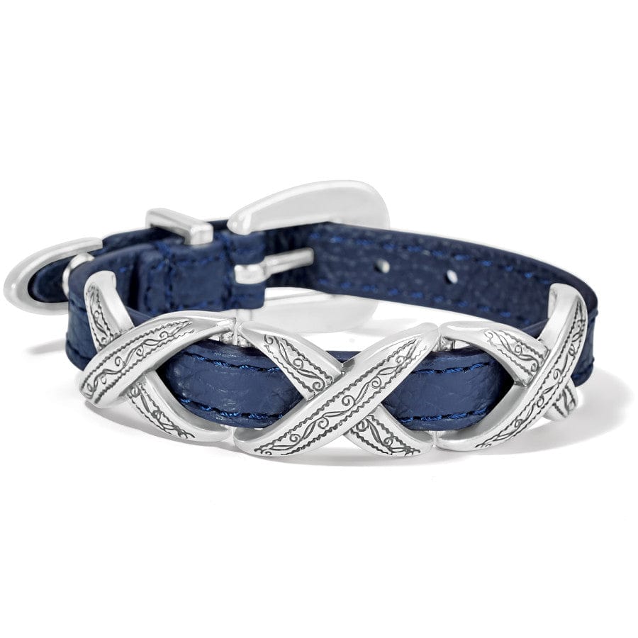 Kriss Kross Etched Bandit Bracelet bracelet stack