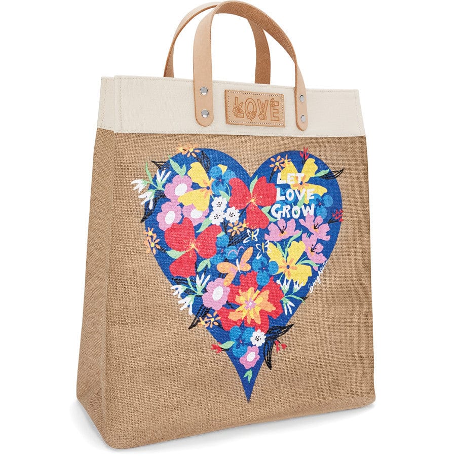 Brighton canvas love 2025 tote