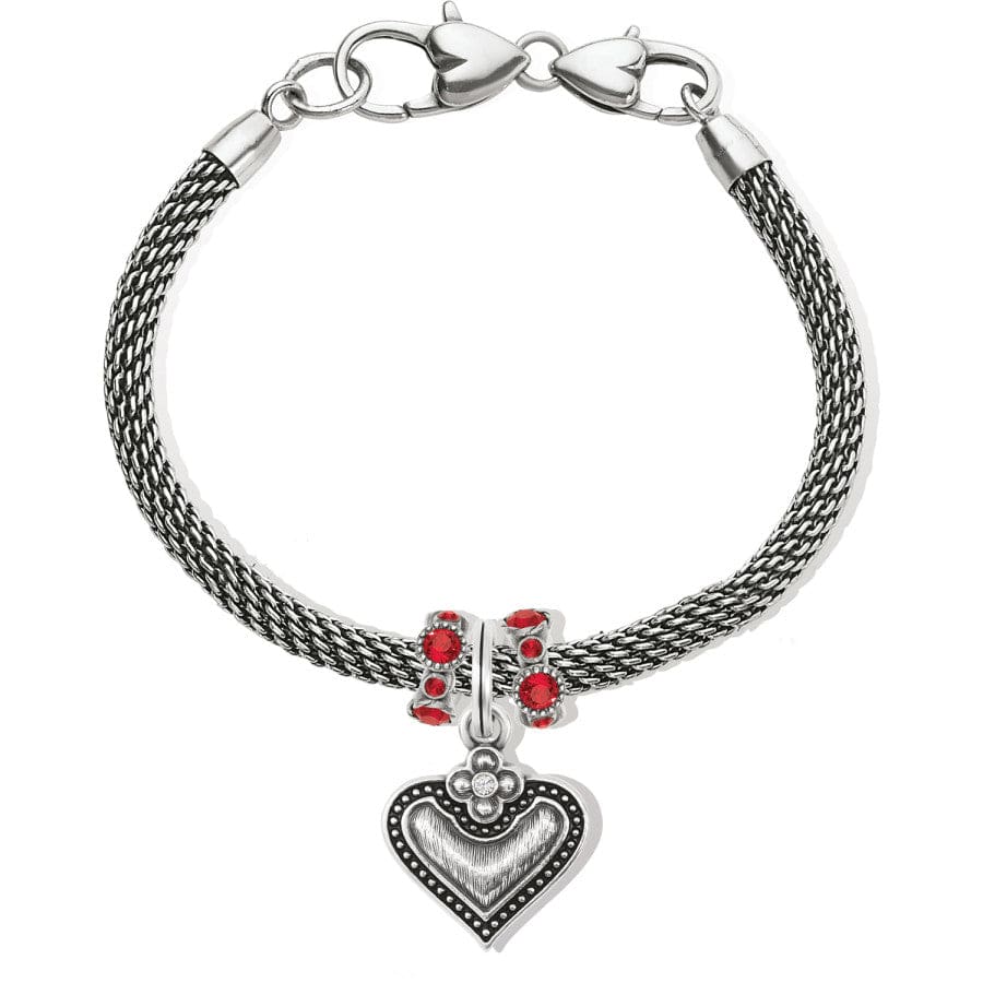 One Heart Charm Bracelet - Brighton