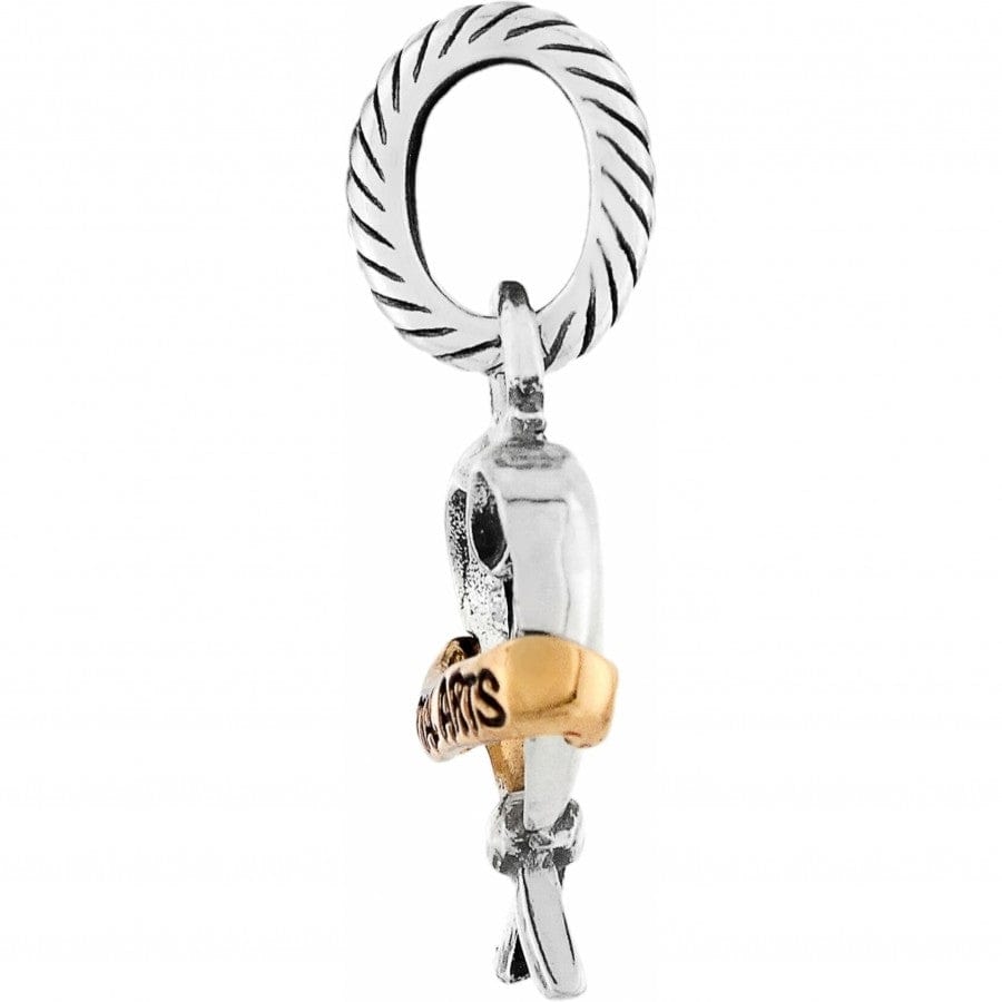 Martial Arts Charm silver-gold 2