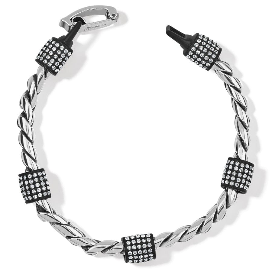 Meridian Bracelet black-silver 4
