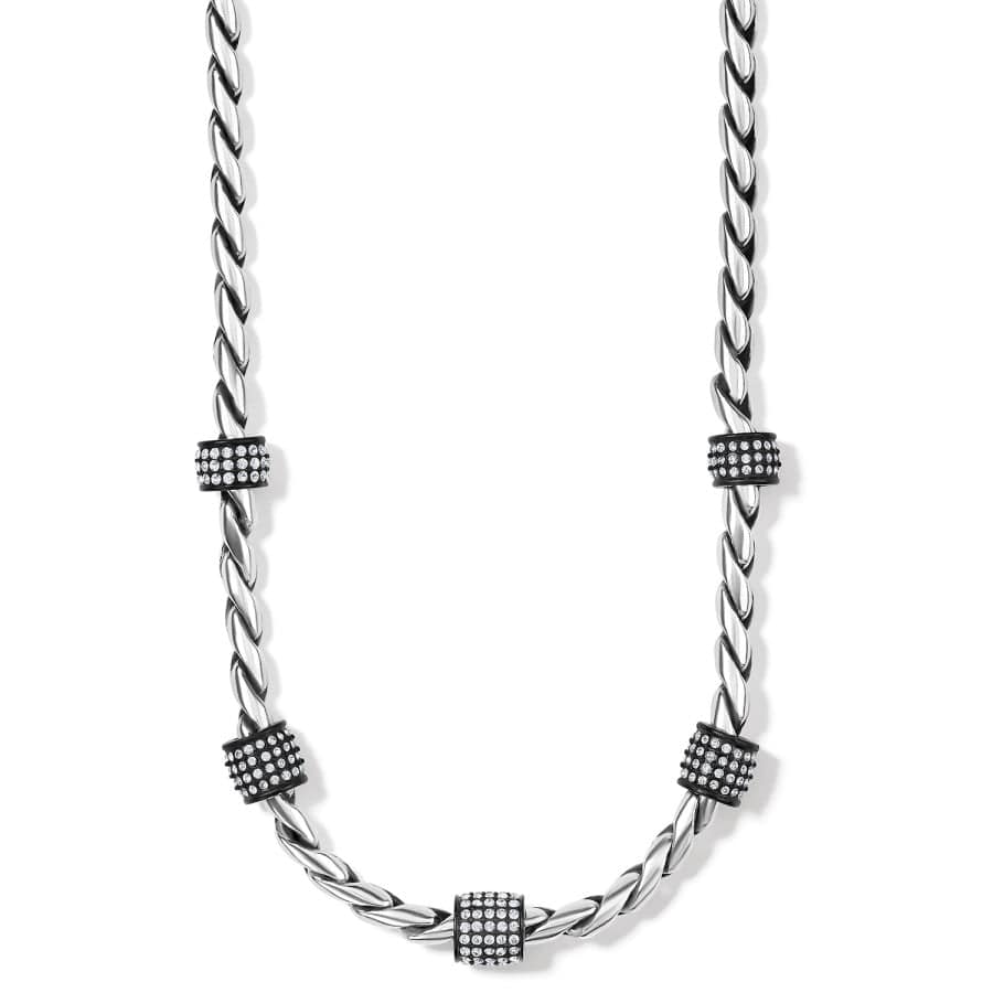 Meridian Necklace black-silver 7