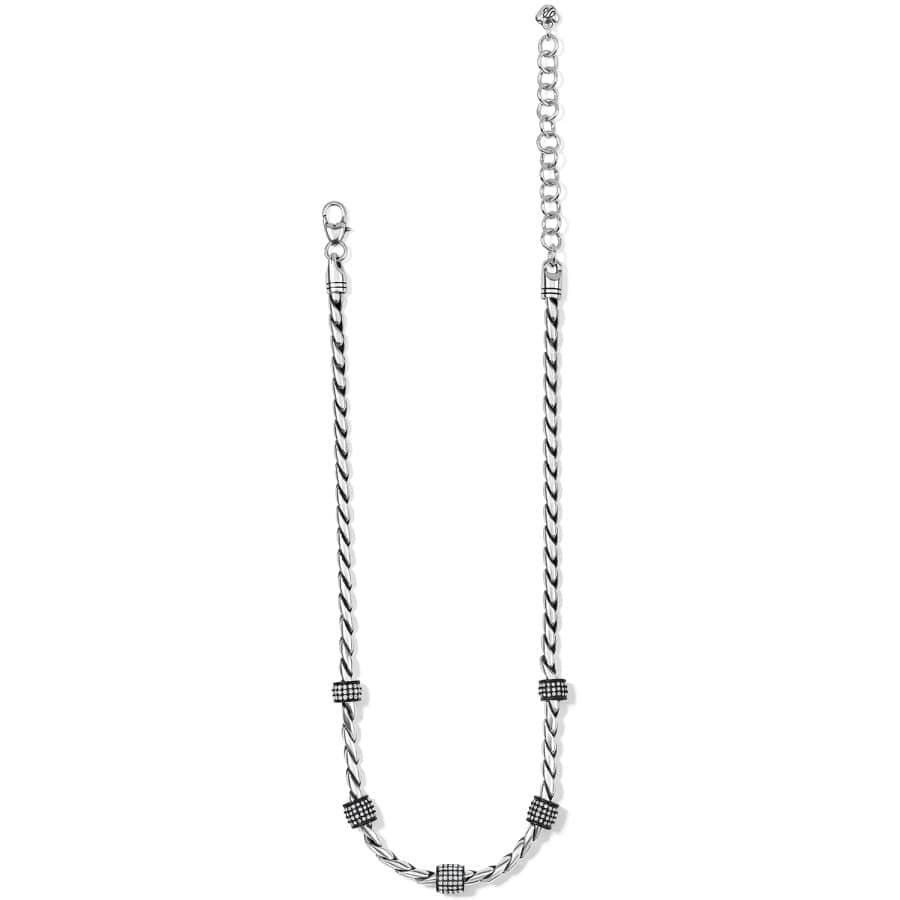 Meridian Necklace black-silver 8