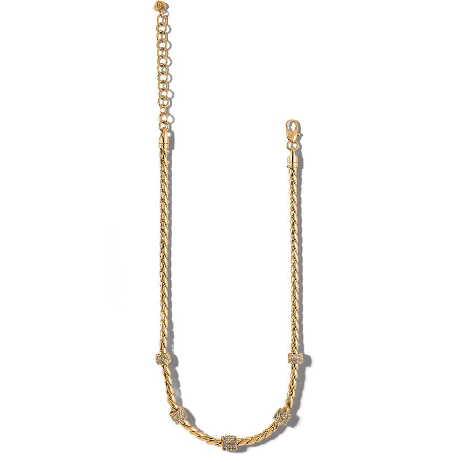 Meridian Necklace gold 12