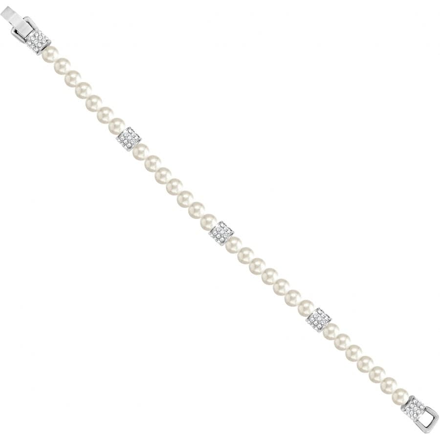 Meridian Petite Pearl Bracelet silver-white 2