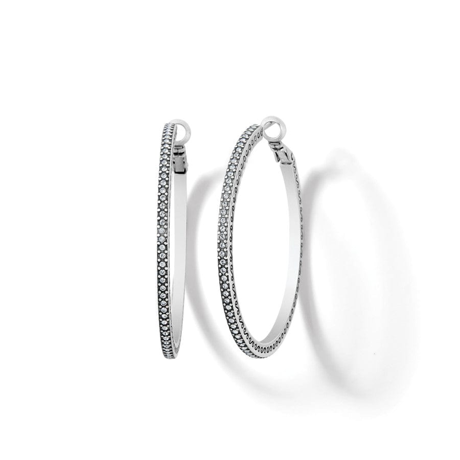 Meridian Thin Large Hoop Earrings - Brighton