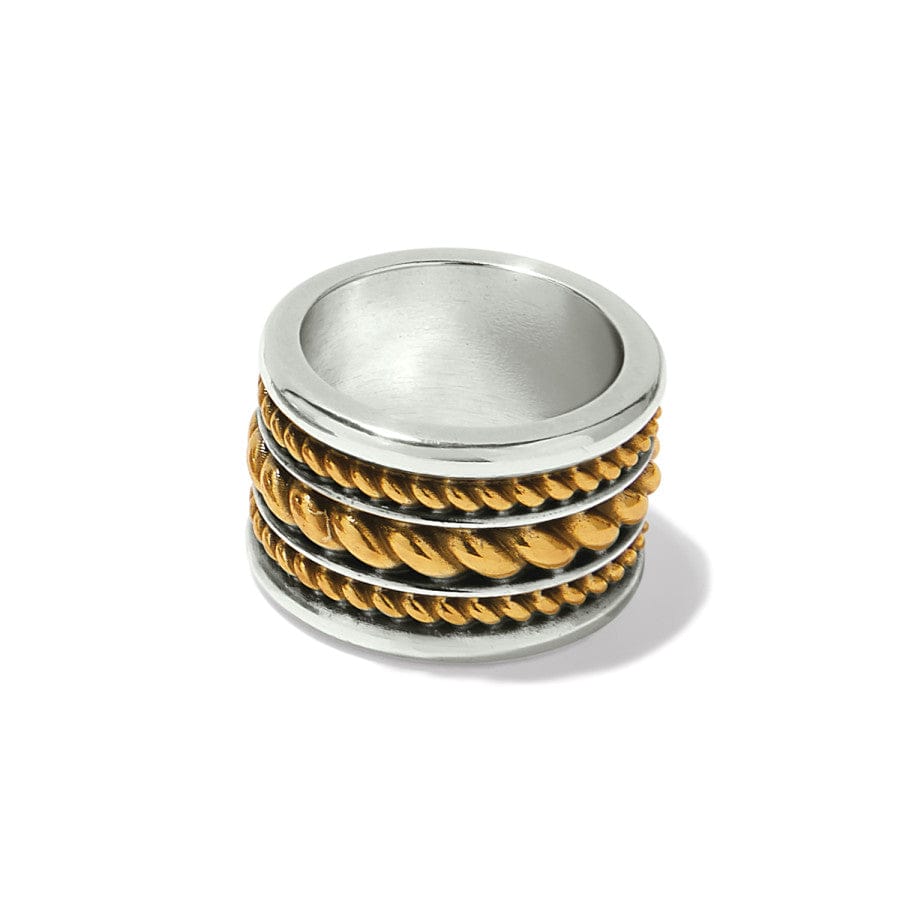 Monete Wide Ring - Brighton