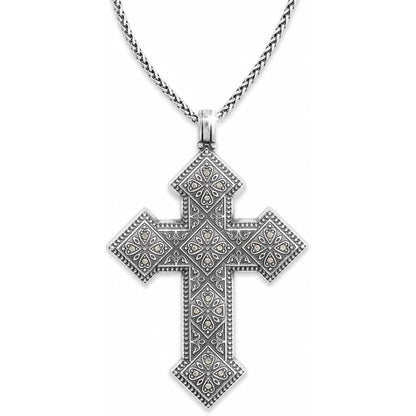 Mumtaz Cross Convertible Long Necklace