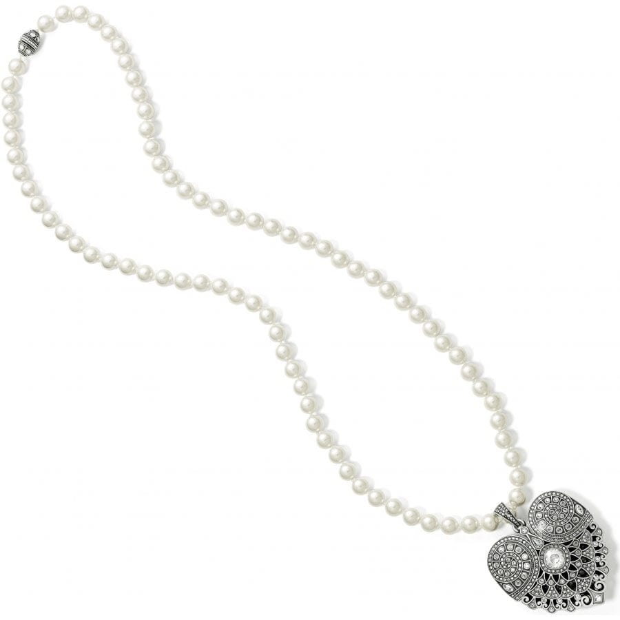 Mumtaz Pearl Necklace silver-pearl 3
