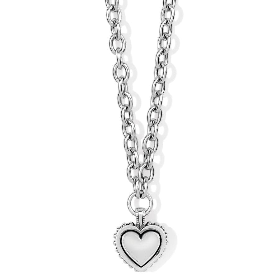Pretty Tough Bold Heart Necklace - Brighton