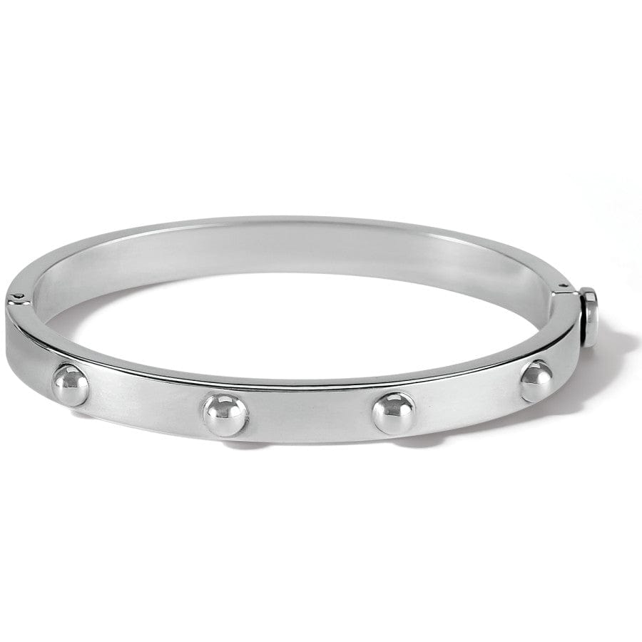 Pretty Tough Groove Hinged Bangle silver 1
