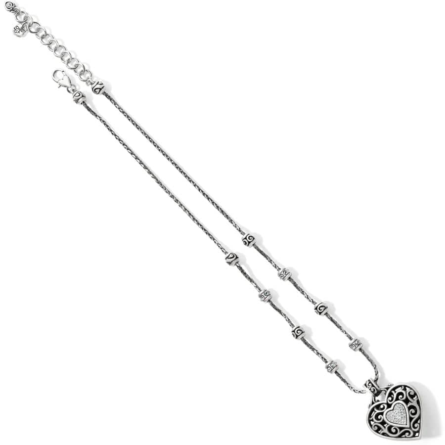 Reno Heart Necklace silver 3