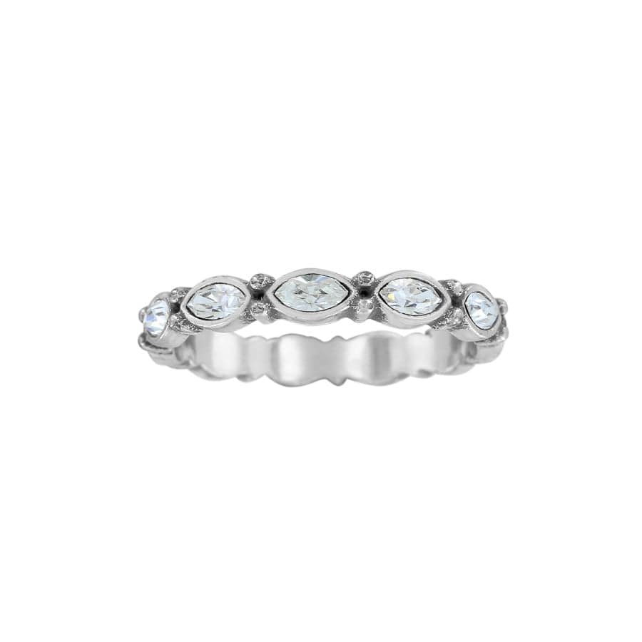 Scalloped Stack Ring silver 1