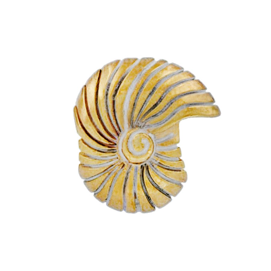 Sea Shell Stopper Bead gold 1