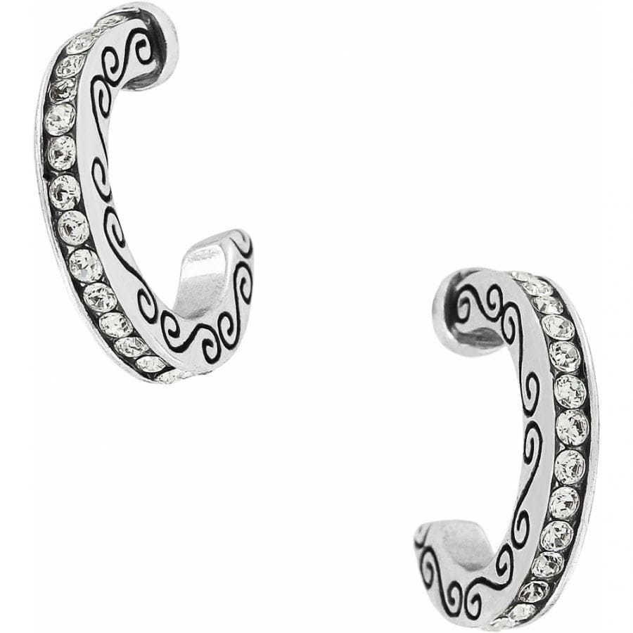 Secret Of Love Mini Hoop Earrings silver 1