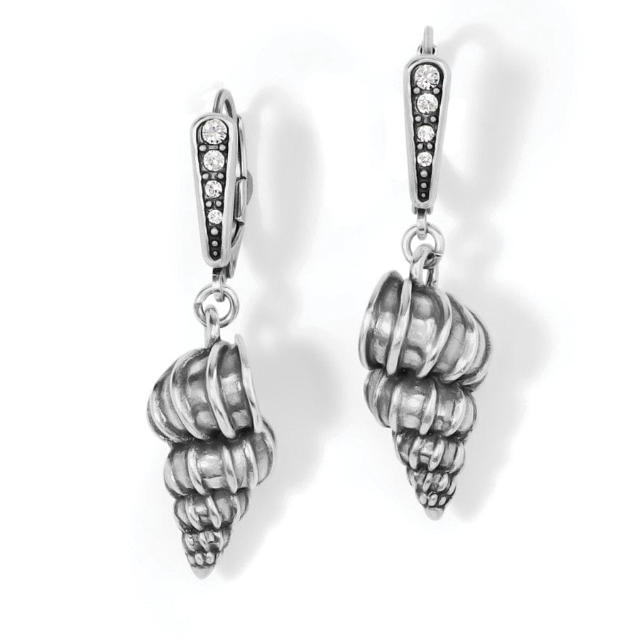 Leverback Earring w/ Shell, Sterling Silver (10 Pieces)