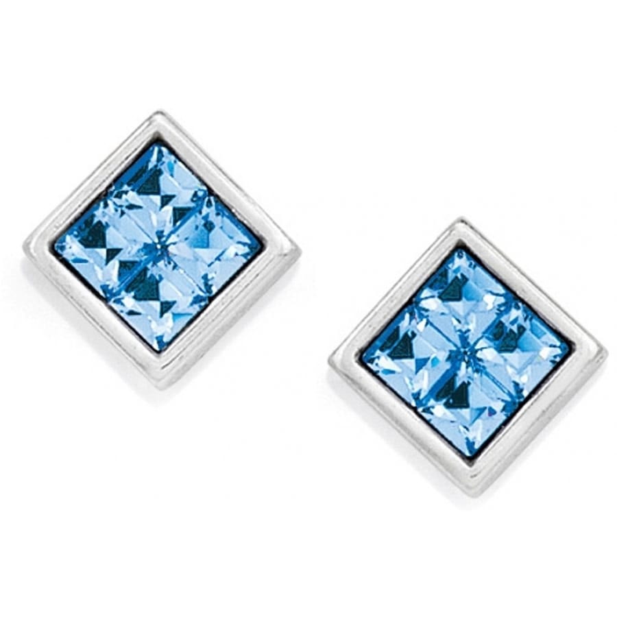 Spectrum Mini Post Earrings silver-blue 1