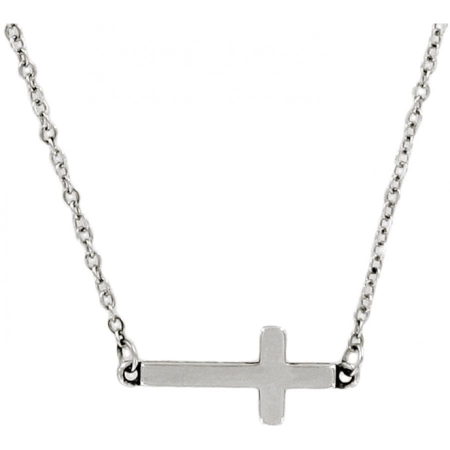 Starry Night Cross Necklace silver 2